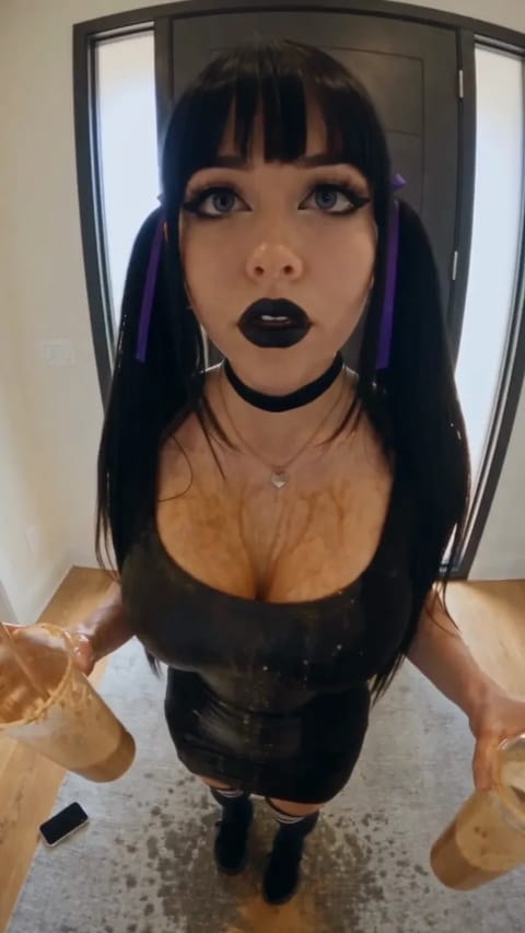 My Goth Stepsister, Candy Shorts AI porn series poster