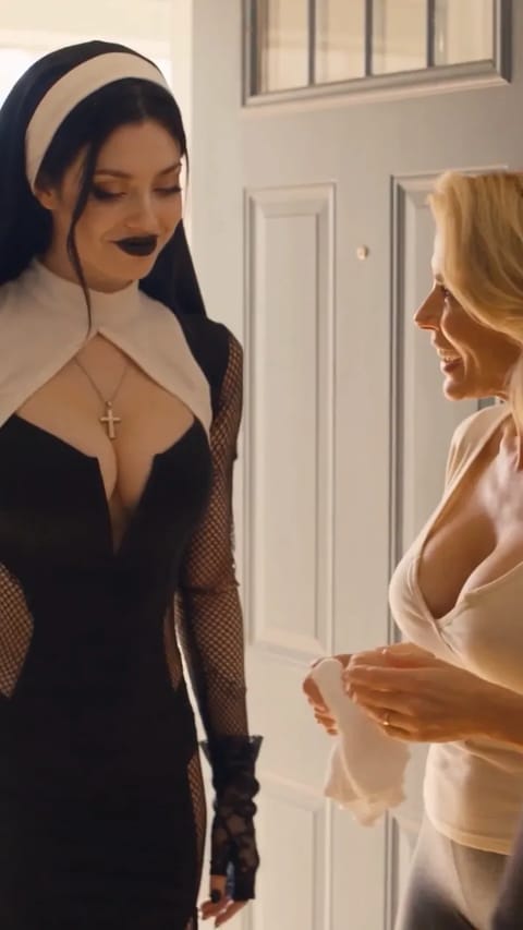 The Nun in Our Guest Room, Candy Shorts AI porn series poster